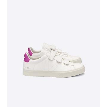 Veja RECIFE CHROMEFREE Sneakers Dames White/Purple | NL 624DFM